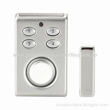 Solar security wireless door/window contacts